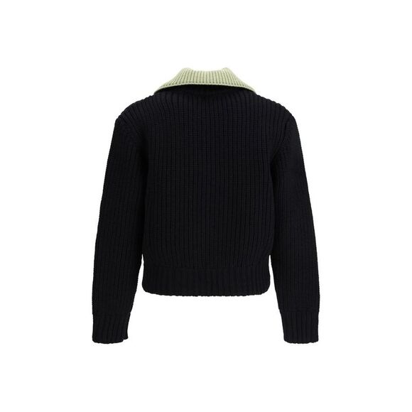 Namacheko Black Wool Men's Cardigan - Picture 2 of 3